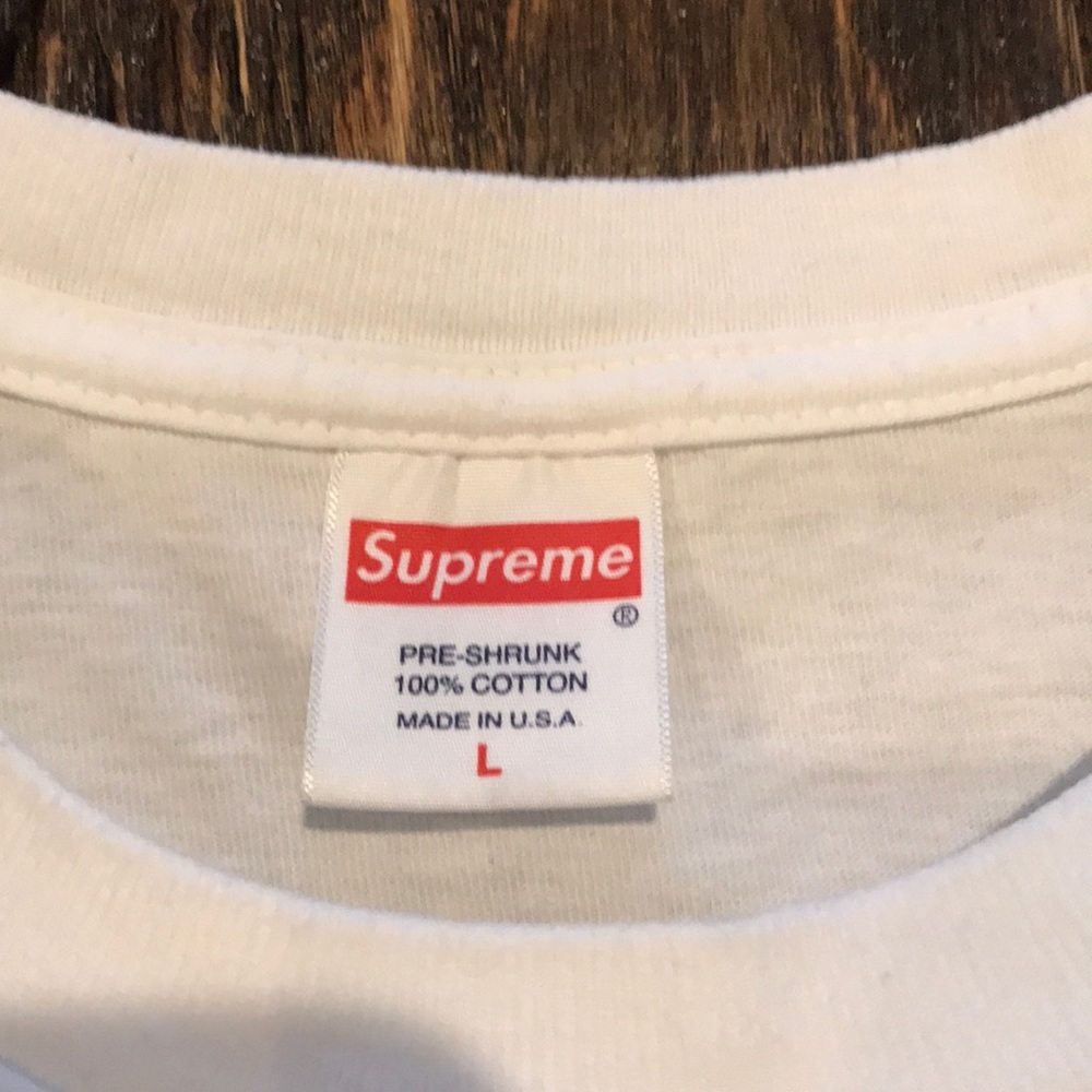 Supreme Cards Tee - White - Picture 3 of 6